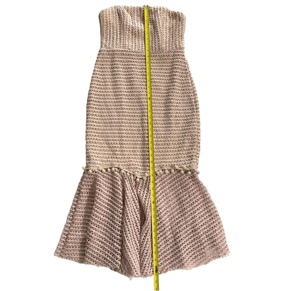 Hello Molly Write In Cursive Midi Dress Strapless - Picture 14 of 14